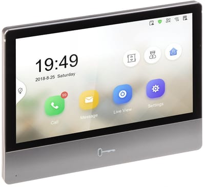 Hikvision DS-KH8350 Serie - Wi-Fi/IP Binnenpaneel - 7" - Zilver en Zwart