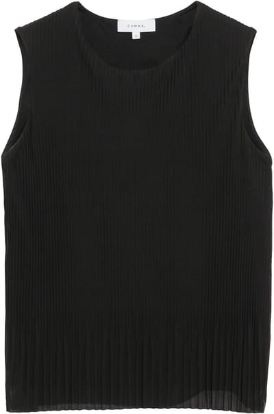Blousetop met riblook