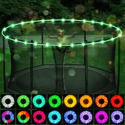 Trampoline Verlichting - Trampoline LED-verlichting - Avond Plezier - Afstandsbediening en Spring Sensor - 16 meter - Meerdere kleuren
