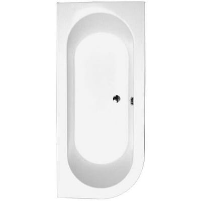 Caribia Ovalnova tub right Ovalnova right incl. foot frame
