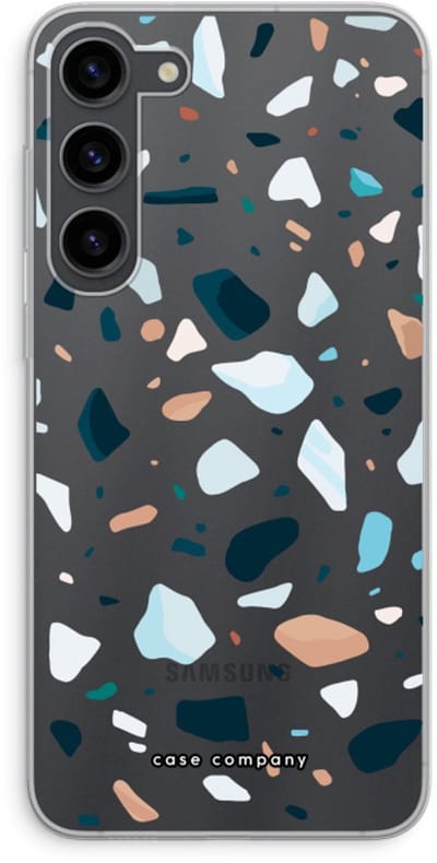 Case Company® - Hoesje geschikt voor Samsung Galaxy S23 Plus hoesje - Terrazzo N°13 - Soft Cover Telefoonhoesje - Bescherming aan alle Kanten en Schermrand