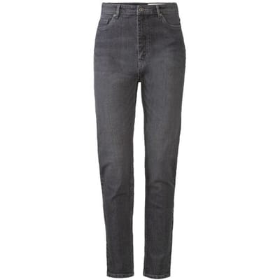 ESMARA Dames jeans - Straight fit (Grijs, 36)