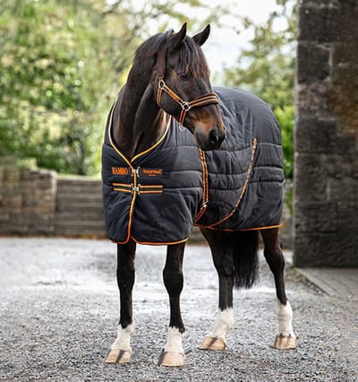 Horseware Staldeken 200gr Navy - 6.6 (195) - Regendeken | Staldekens paard