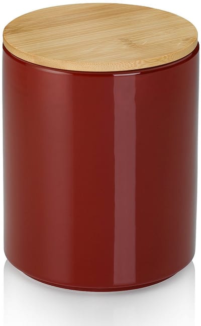 Kela Keuken - Cady Voorraadpot 1,7 liter - Keramiek - Rood