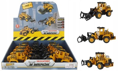 MEGA CREATIVE Bouwmachine 22cm met Pull&Back Functie
