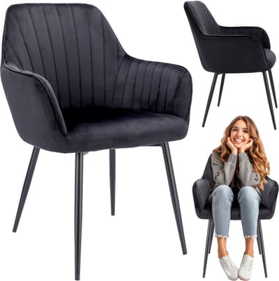 Cora Stoel Zwart