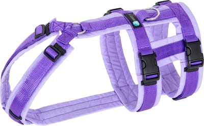 AnnyX Hondentuig - SAFETY - Veiligheidstuig - Anti-Ontsnappingstuig -Lavendel - maat S - Borstomvang 52-64 cm - Gewicht hond 11-21 kg –