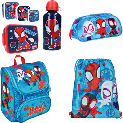 Spiderman schoolset; tassen en lunchset - Spidey