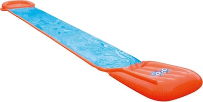 Opblaasbare Waterglijbaan voor Buiten - Oranje en Blauw