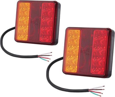 Achterlichtset met 22 LED-verlichting voor auto’s, vrachtwagens en aanhangers - 12 V
