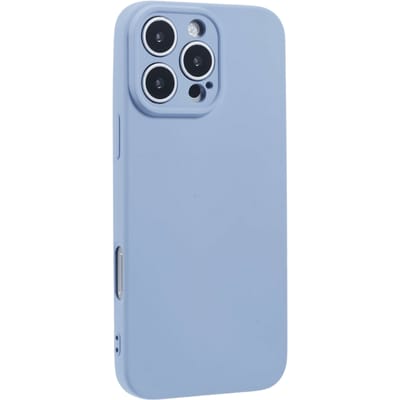 Mocaa Apple iPhone 16 Pro Max Lens Protection Hoesje Blauwgrijs
