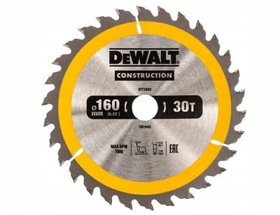 DeWalt Construction - Cirkelzaagblad - 165mm - 18T - Voor Hout en Composieten