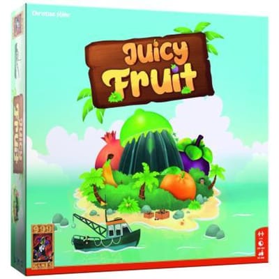 999 Games - Juicy Fruit - Bordspel - Oogst fruit, investeer in bedrijven en creëer je mini-imperium - verschillende solovarianten