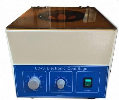 Elektrische Centrifuge - Laboratorium Centrifuge - Onderzoek & Onderwijs - Grote Capaciteit Laag Geluidsniveau - 50ml x 6 Buisjes