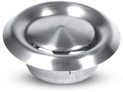 Verstelbare Ronde Ventilatie Outlet - Muur en Plafond Air Vent 100 mm