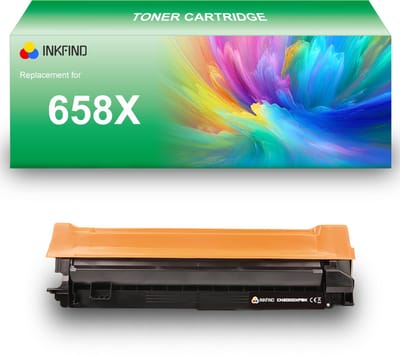 INKFIND 658X (W2000X) Zwart tonercartridge compatibel met HP 658X (W2000X) Zwart toner cartridge - 1-pack Zwart