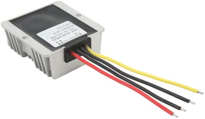 Dailygoody - Waterdichte Boost Converter - 12V naar E - Aluminium - 15A - Efficiënte energieoplossing - Compact formaat - Voor diverse toepassingen -