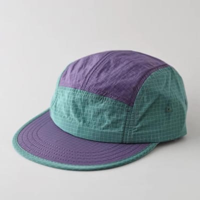 Waterdichte Baseballpet in Japanse Stijl met Inzetstukken Sneldrogende 5-Panel Snapback Petten Dunne Verstelbare Zonneklep Pet Unisex gray