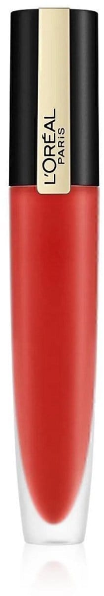 L'Oreal Paris - Rouge Signature - 422 - I Don't - Matte Lipstick - Rood - Vloeibare Lippenstift - 7 ml