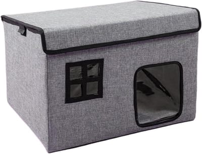 Koelend Kattenhuis - Huisdieren Grot - Buiten Verblijf - Geïsoleerd Koelsysteem - 40x27x27 cm - Enkele Attribuut