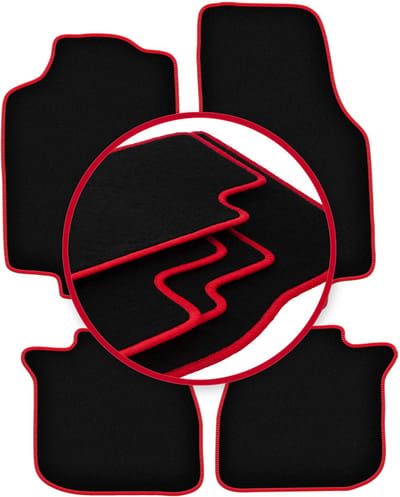 CARLUX-RED automatten voor: Lancia Lybra sedan, stationwagen, SW (1999-2005)