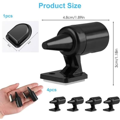 4 Alarmes Ultrasoniques Anti-Gibier - Sifflets Cerf - Voitures/Motos QIEDOVIEY