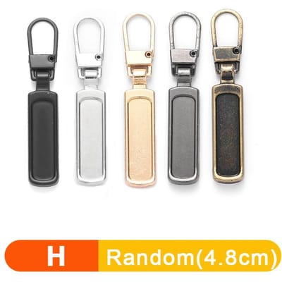 10/1 Stuks Metalen Ritslipje Afneembaar Vervangingsritslipje Voor Gebroken Gesp Reistas Koffer Huishoudelijke DIY Naaiproject 1Pcs