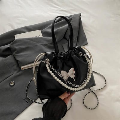 Sac Seau Bandoulière Simple et Tendance Sac à Dos Grande Capacité pour Femmes En Été Nouveau Sac à Main Décontracté Tendance gray