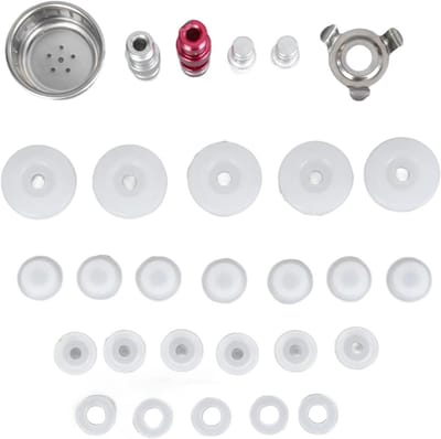 Snelkookpan Onderdelen - Reparatieset Klep - Keukenapparatuur Reparatie - Hoogwaardige Siliconen - 33 gram - Zwart