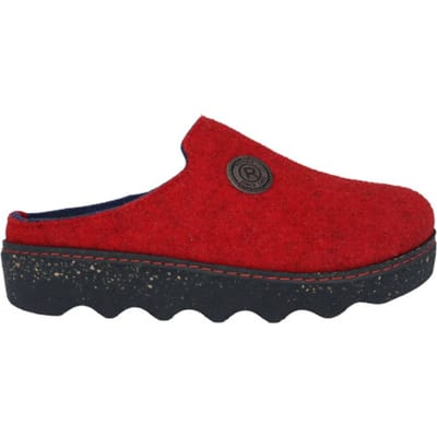 Rohde Foggia-D - dames slof - Rood - maat 37 (EU) 4 (UK)