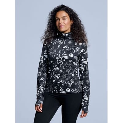 Poederbaas Skipully Dames - Cabin Life - Black Multi - Maat XXL