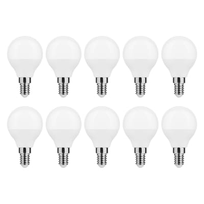 Modee E14 LED Lamp 7W - 700lm - 2700K - Warm Wit - LED Globe Mini P45 - Vervangt 54W Halogeen Gloeilamp - 10 stuks