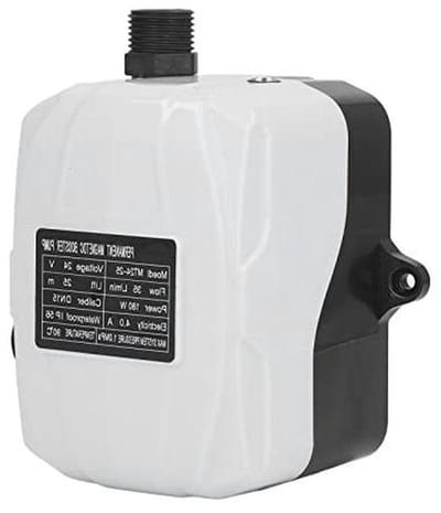Booster Pomp - Waterdruk Verhoger - Huishoudelijk Water - Intelligente Start Stop - 35L Per Minuut - Wit