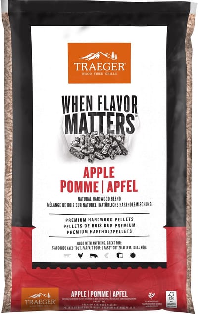 Traeger Apple Pellets 9kg – Premium BBQ Pellets