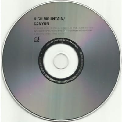 High Mountain - Canyon (CD)