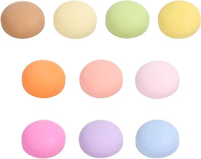 Set van 10 Schattige Kleurige 18mm Ronde Magneten voor Magneetbord en Koelkast - Sterke Magneten voor Keuken, Whiteboard en Notities