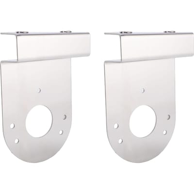 2 stuks Watermeloen Licht Onder Gloed Frame Beugels 90 Graden Hoek Klem Op Roestvrij Staal voor Semi-trailers Pick-up