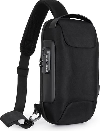Crossbodytas - Sling Bag - Borsttas - Anti Diefstal & Waterdichte - Met USB - Crossbodytassen -Stijlvolle En Praktische Slingbag - Crossbody Tas Voor Dagelijks Gebruik, Wandelen, Reizen & Festivals