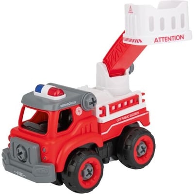 LUPILU Bouwset bestuurbare auto (Brandweer)