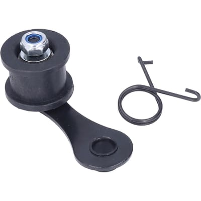 Tendeur de chaîne de moto avec ressort pour Street Dirt Pit Bike ATV Quad Scooter black