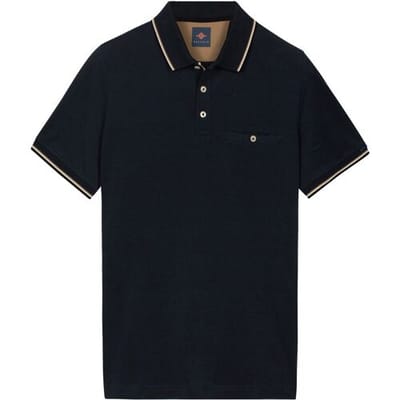 Baileys – Heren – Poloshirt – Korte mouwen – Oxford - Polo - Navy – 615205-60