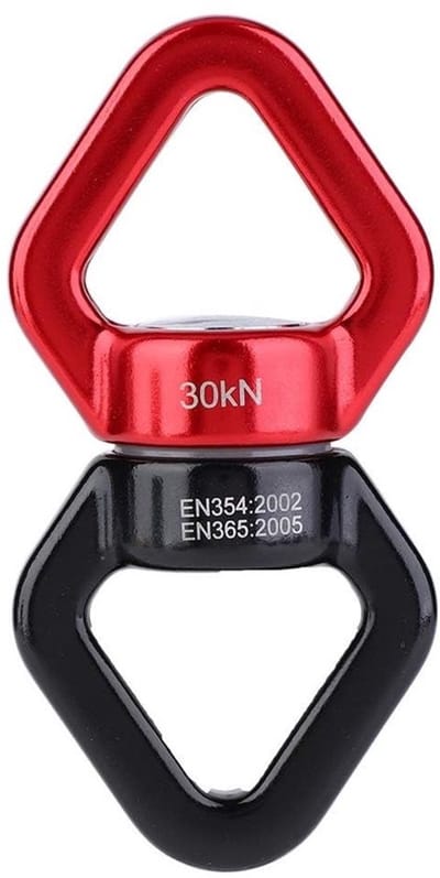 Dailygoody - 30 Kn Swing Swivel Katrol - Rotsklimmen - Hoogwaardige