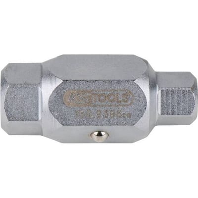 KS Tools 150.9396 Stekkernoten voor olieaftapschroeven, 6-kant, 17 mm x 1/2