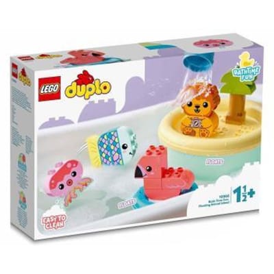 LEGO 10966 Pret in bad - drijvend diereneiland Bouwen en stapelen Badspeelgoed
