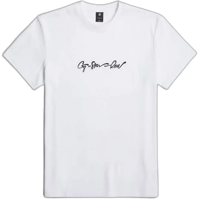 G-Star - G-script r t - Heren - T-shirts
