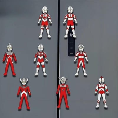 Ultraman Creatieve Cartoon Magnetische Koelkaststicker Cartoon Creatieve Magnetische Decoratie Verjaardagscadeau (as the picture,5cm)
