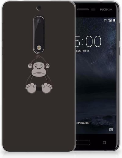Nokia 5 Telefoonhoesje met Naam Gorilla