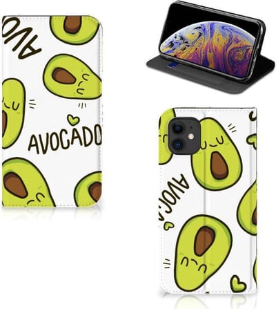 Apple iPhone 11 Magnet Case Avocado Singing