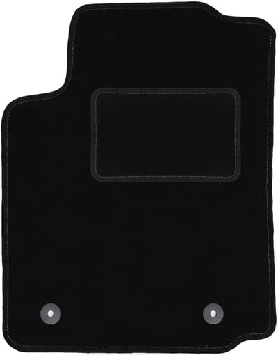 Bestuurdersmat zwart voor: Citroen C2 hatchback (2003-2009)