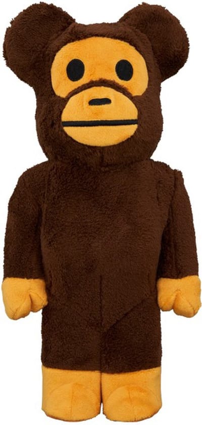400% Bearbrick - Baby Milo by BAPE - A Bathing Ape (Costume Edition)